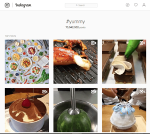 Top Ten Instagram Food Hashtags