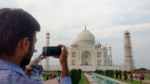 A Day at Taj Mahal