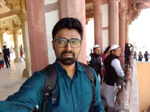 Selfies at Amer Fort - A Photo Walk