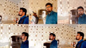 Selfies at Amer Fort - A Photo Walk