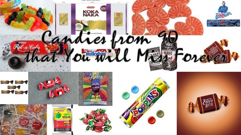 Candies from 90 that you will miss