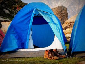 My First Time Camping at Triund