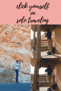 click photos on solo traveling