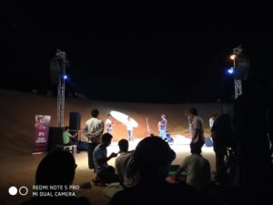 first time experience in sand dunes