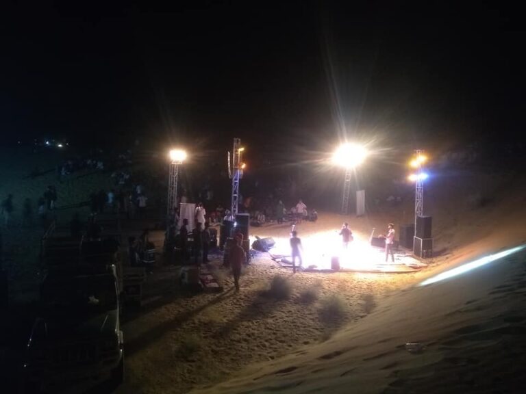 first time experience in sand dunes