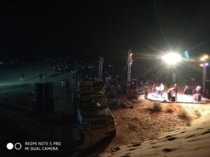 first time experience in sand dunes