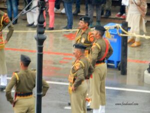 Wagah Attari Border ceremony