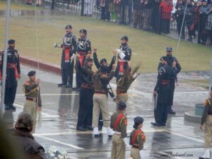 Wagah Attari Border ceremony