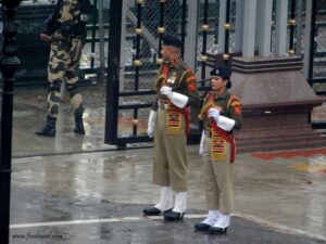 Wagah Attari Border ceremony