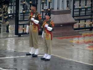 Wagah Attari Border ceremony
