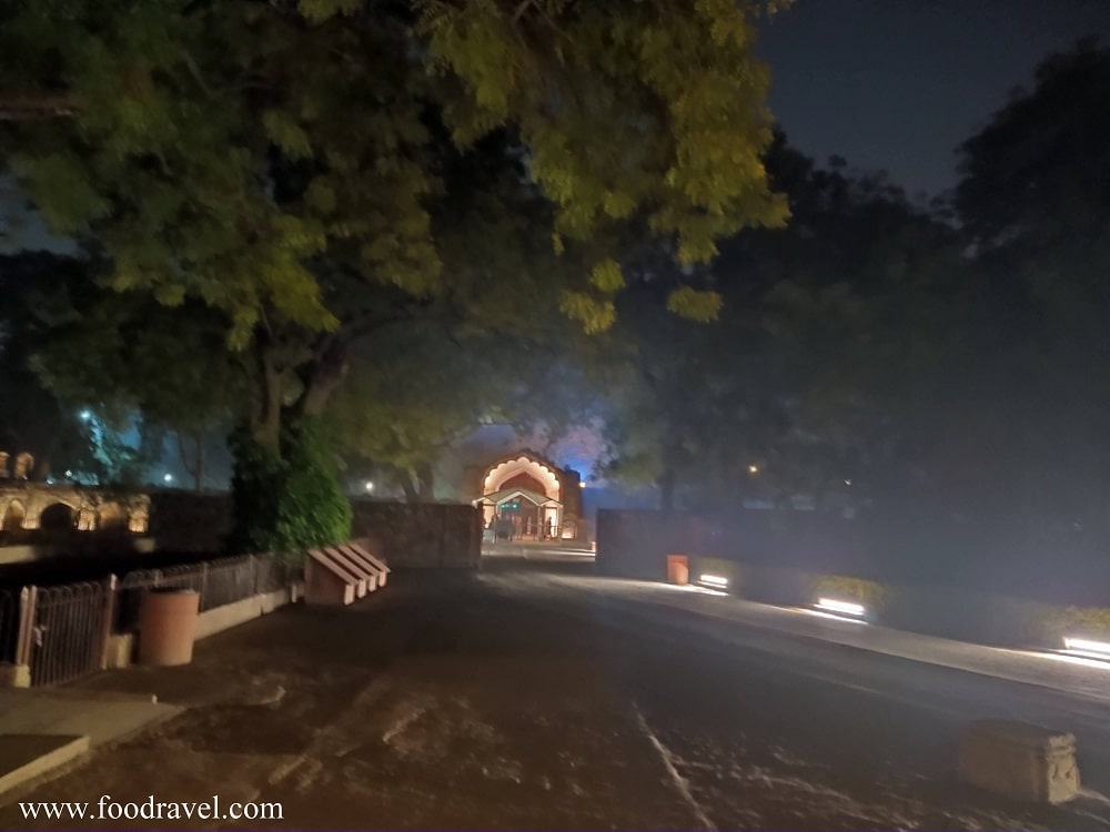 Qutub Minar at Night