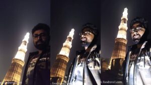 Qutub Minar at Night