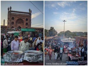 old delhi in pandemic lockdown