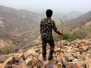 trekking to khudana hills