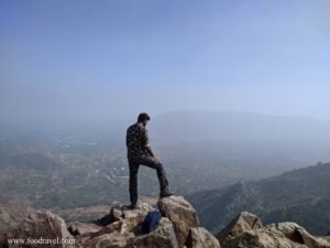 hiking to khudana hills
