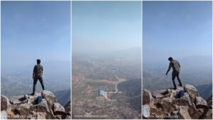 hiking to khudana hills
