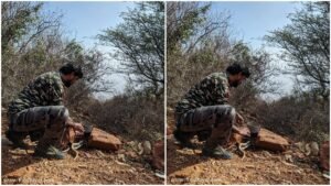 hiking to khudana hills