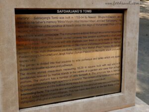safdarjang tomb of delhi