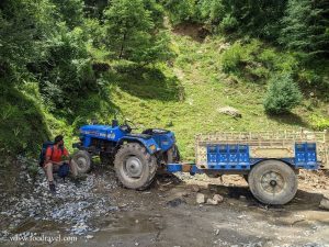 unplanned weekend trip