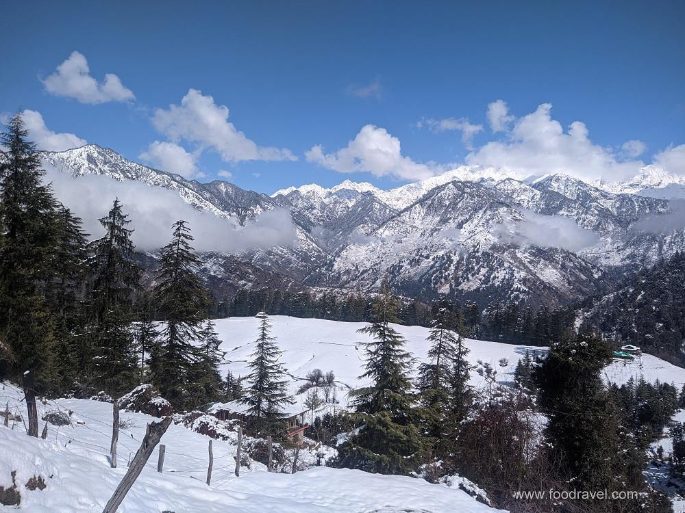 snowfall in devta ground