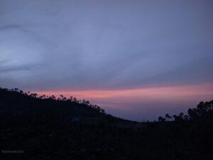 sunset point view at sarkidhar
