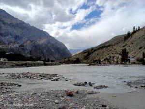 confluence of chandra bhaga river Tandi