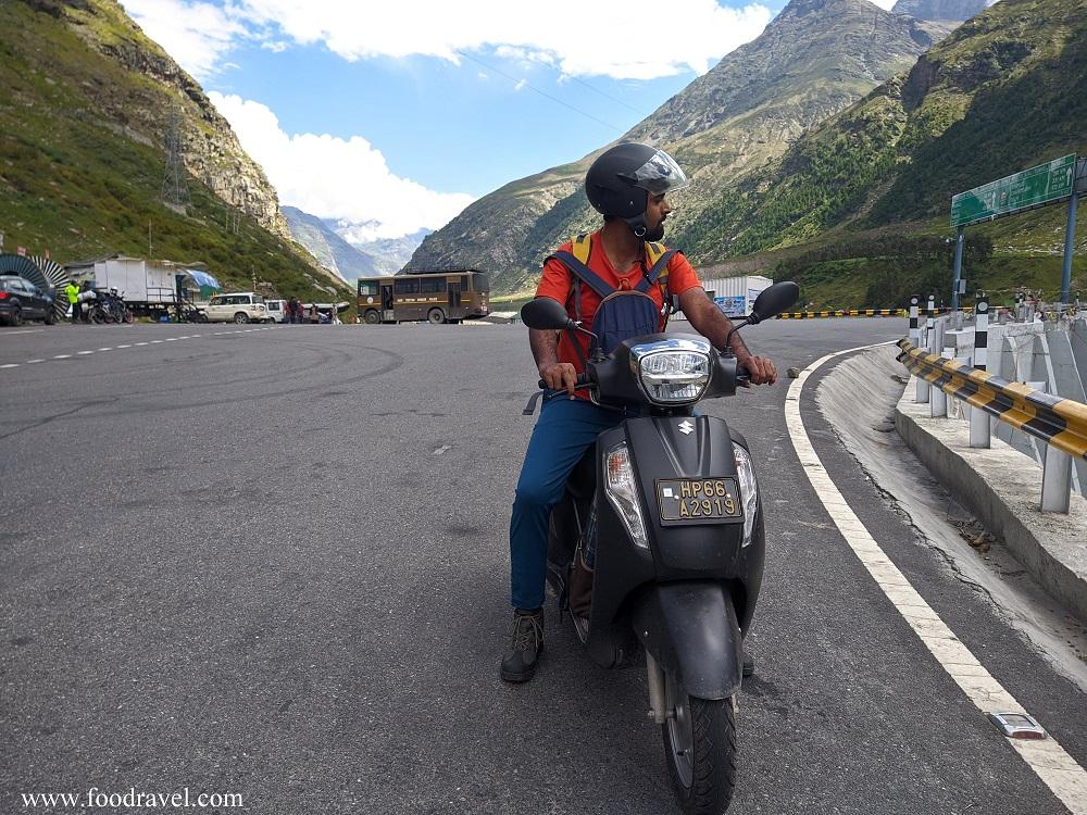 road trip from old manali to kyelang