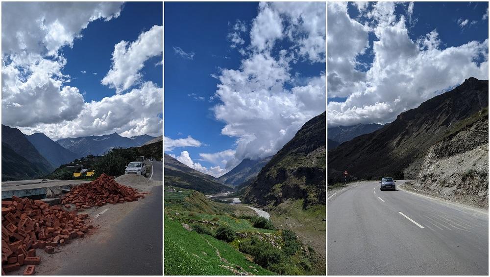 road trip to kyelang from Old Manali