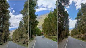 road trip to kyelang from Old Manali