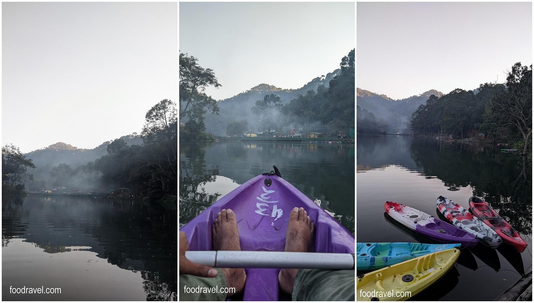 kayaking in sattal