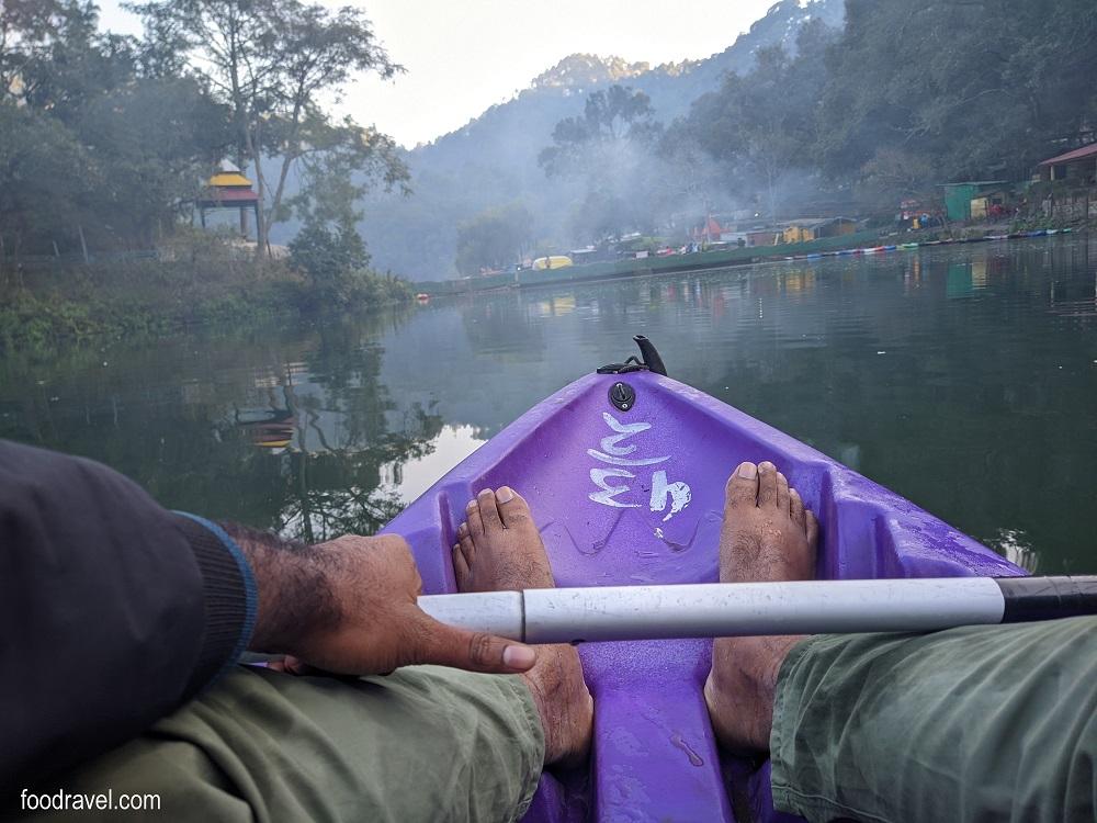 kayaking in sattal