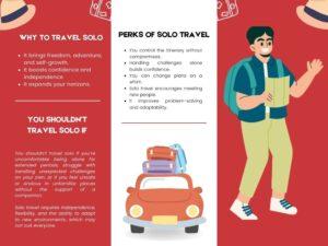 how to travel solo